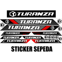 STRIPING STICKER BIKE SEPEDA TURANZA SATU SET STRIPING LIS
