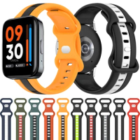 Sports Rubber Strap For Realme Watch S Pro Band Realme Watch 3 Pro Silicone Breathable Replacement Correa 20mm 22mm Accessories