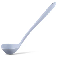 Silicone Kitchenware Soup Spoons Ladles Wok Big Asian Solid for Serving Chinese