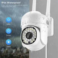 YI IoT WiFi IP Camera 4X Zoom Outdoor Surveillance Camera Color Night Vision Ai Human Detect CCTV Mini Home Security Camera