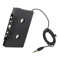 Car Cassette Tape Adapter 3.5mm Car AUX Audio Tape Cassette Converter For Phone Car CD Player MP3 MP4 Car Tape Player Accessory