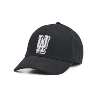 【UNDER ARMOUR】UA官方直營 男 Branded 後扣棒球帽_1383443-001(黑色)