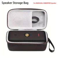 1Pcs Container Speaker Storage Bag Dustproof Case Accessories Hard EVA Case Waterproof for MARSHALL EMBERTON Speaker
