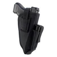 Tactical Right Left Pistol Hand Gun Holster Magazine Holder EDC Waist Holsters for Glock Luger 3.2" BBL Taurus G2C 9mm G3C CZ