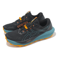 Asics 越野跑鞋 GEL-Trabuco 13 GTX 男鞋 黑 藍 防水 抓地 緩衝 戶外 運動鞋 亞瑟士 1011B978001