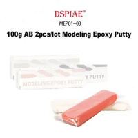 DSPIAE Model Tools MEP01~03 100g AB 2pcs/lot Modeling Epoxy Putty For Assembly Model Building Tools Hobby DIY