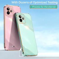 เคสโทรศัพท์ สไตล์ฮอต สำหรับ Realme GT7 Pro ซิลิโคนชุบ นุ่ม ป้องกันการกระแทกเต็มรูปแบบ เคส กันกระแทก
