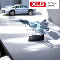Mô hình máy bay quân sự chiến đấu Russian SU 27 Airplane Fighter 1:100 bằng hợp kim