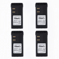 4Packs 7.4V 2600mAh Replacement Li-Ion Battery for Motorola GP328 GP338 GP340 PRO5150 HT1550 PTX700 Radios for HNN9013 HNN9008