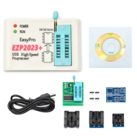 EZP2023 High-Speed USB SPI FLASH Programmer EZP2023 Compiler Support 24/25/93/95 EEPROM 25 Flash Bios Chip