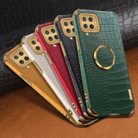 Luxury Leather Phone Case For Samsung Galaxy M32 M02 M12 A02 A02S A03S A12 A22 A32 Quantum 2 A30S Cover Case For Samsung M62 F62