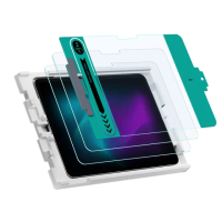 【ESR 億色】iPad Air 13英吋 2024 高清鋼化玻璃膜保護貼-2片裝 贈秒貼盒