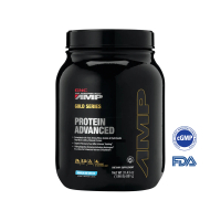 【GNC 健安喜】Pro Performance AMP黃金系列高級乳清蛋白粉 1.96lb/罐(香草口味/極致三效乳清蛋白)