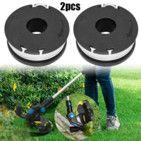 2Pcs Line Spool Electric Grass Trimmer 20v For Telescopic Handle Cordless Lawn Mower Coil String Trimmers Tool Parts