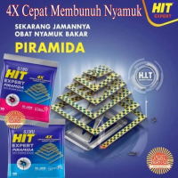 HIT EXPERT PIRAMIDA BAKAR ISI 10 ANTI NYAMUK BAKAR SEDIKIT ASAP 0.13FU ECERAN