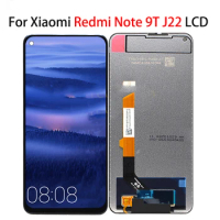For Xiaomi Redmi Note 9T Note9T LCD Display Touch Screen Digitizer with frame Assembly For Redmi J22 LCD Hongmi Replace Parts