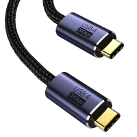 【易控王】0.5~3M USB4.0 Type-C to Type-C傳輸線 8K 20Gbps (30-733-01)