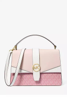 MICHAEL KORS Greenwich Medium Signature Logo Satchel