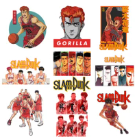 Anime Slam Dunk Sakuragi Hanamichi Patches for Clothes Heat Transfer Thermal Stickers DIY T shirt Iron on for Women Appliqued