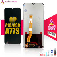 หน้าจอ Op A18 A38 A77S  จอชุดสำหรับ Oppo A18 A38 A77S อะไหล่มือถือ LCD Screen Display แถมกาวกับไขควง