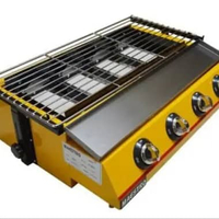 MAESTRO Roaster Permanggang Sosis Bakaran Sosis Seafood 4 Tungku MAESTRO