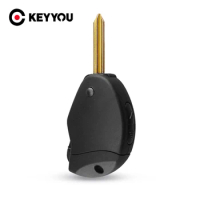 KEYYOU 2 Buttons Car Key Case For Citroen Evasion Synergie Xsara Xantia Side Case Shell