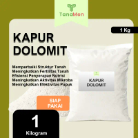 TanaMen Kapur Dolomit - Pupuk Dolomit untuk Tanaman Hias / Dolomit  Peternakan Ayam dan Unggas 1kg T