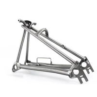 Titanium Gr9 Rear Triangle C Brake for Trifold Folding Bike, 16 Inch, Wholesale