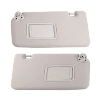 ที่บังแดดรถยนต์พร้อมกระจก, ด้านคนขับซ้าย, สำหรับ Nissan Tiida 2004-2012 และ Versa 2007-2012, 96401-E
