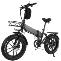 TOODI RX20 EU US Warehouse 750W Motor Ebike Aluminum Alloy Frame Electric Folding Bike 20" Fat Tire Bicycle