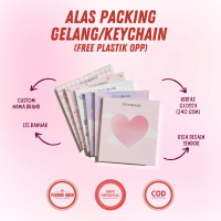 ALAS PACKING GELANG/ STRAP | FREE PLASTIK OPP | KERTAS GLOSSY 240 GSM