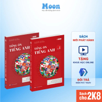 Combo 2 sách tổng ôn tiếng anh 12, ôn thi tốt nghiệp THPT quốc gia và ôn thi ĐGNL 2026