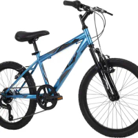 Stone Mountain Hardtail Mountain Bike for Boys/Girls/Men/Women, 20"/24"/26" Sizes, 6 or 21 Speed Shimano Twist Shifting