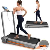2 in 1 Foldable Treadmill with Incline,Walking Pad Treadmill for Home Office,Under Desk Treadmill 2.5HP, 330 LBS Weight Capacity