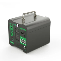 Wholesale pricec portable mini power station solar generator power bank charging station power bank