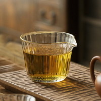云窩耐熱日式公道杯玻璃分茶器加厚大耐高溫勻杯高檔功夫茶具茶海