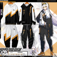2023 Hot Sale Honkai Impact 3rd Men 3D Hoodies Sweatshirt Sportswear Casual Tracksuit Top Pants Kiana Kaslana Cosplay Costume