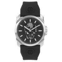 PHILIPP PLEIN THE $KULL KING 骷髏王錶款 黑X銀 PWLAA0122_40mm