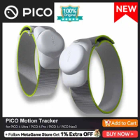 PICO Motion Tracker for Pico 4 Full Body Motion Tracking for PICO 4 Ultra/Pico 4 Pro/Pico 4/Pico Neo