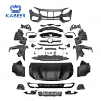 for Kabeer Car Accessories Body Kit for 2017-2020 E63 S AMG Look Body kit for Mercedes Benz E Class W213 E200 E300 Body kits