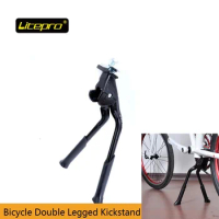 Bicycle Kickstand Litepro 700c/ 16 /20 Inch Folding Bike Adjustable Kickstand Double Leg Bicycle Stand For MTB Folding Road Bike