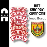 Bet Badge Kwarda Kwarcab Jawa Barat Bekasi - 5 Pcs