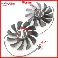 GF10012H12SPA 12V 0.5A 95mm 4Wire 4Pin VGA Fan For ASROCK RX6600 XT 8GB Challenger MINI Graphics Card Cooling Fan