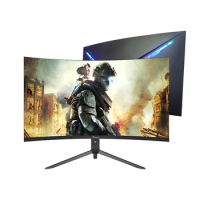 Tiansu Curved Computer Monitor 32 Inch 2k 2560x1440 VA HDMI2.1 FHD 240hz 16:9 Pc Gamer Laptop Screen Extender Display Support