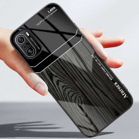 Ốp Lưng Cho XIAOMI REDMI K40, K40 PRO Mặt Lưng Kính Cường Lực Sáng Bóng