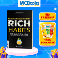 Sách - Rich habits poor habits Sự Khác Biệt Giữa Người Giàu Và Người Nghèo