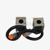 For excavator accessories Sany solenoid valve coil wiring harness Bucher solenoid valve coil EMDV-08-N-3M-0-26DL high quality
