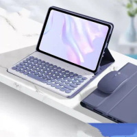 Wireless Bluetooth Keyboard Mouse Case for Huawei Matepad SE 10.4 2022 Matepad Pro 11 10.4 inch Detachable Magnetic Tablet Cover