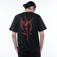 Kaos Maternal Disaster Ligament | Desain Grafis Edgy | Gaya Streetwear Berani | Katun Lembut Dan Nya