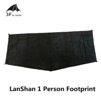 3F UL GEAR LanShan 1 Tent footprint waterproof wearproof groundsheet original silnylon ground cloth 210*95cm